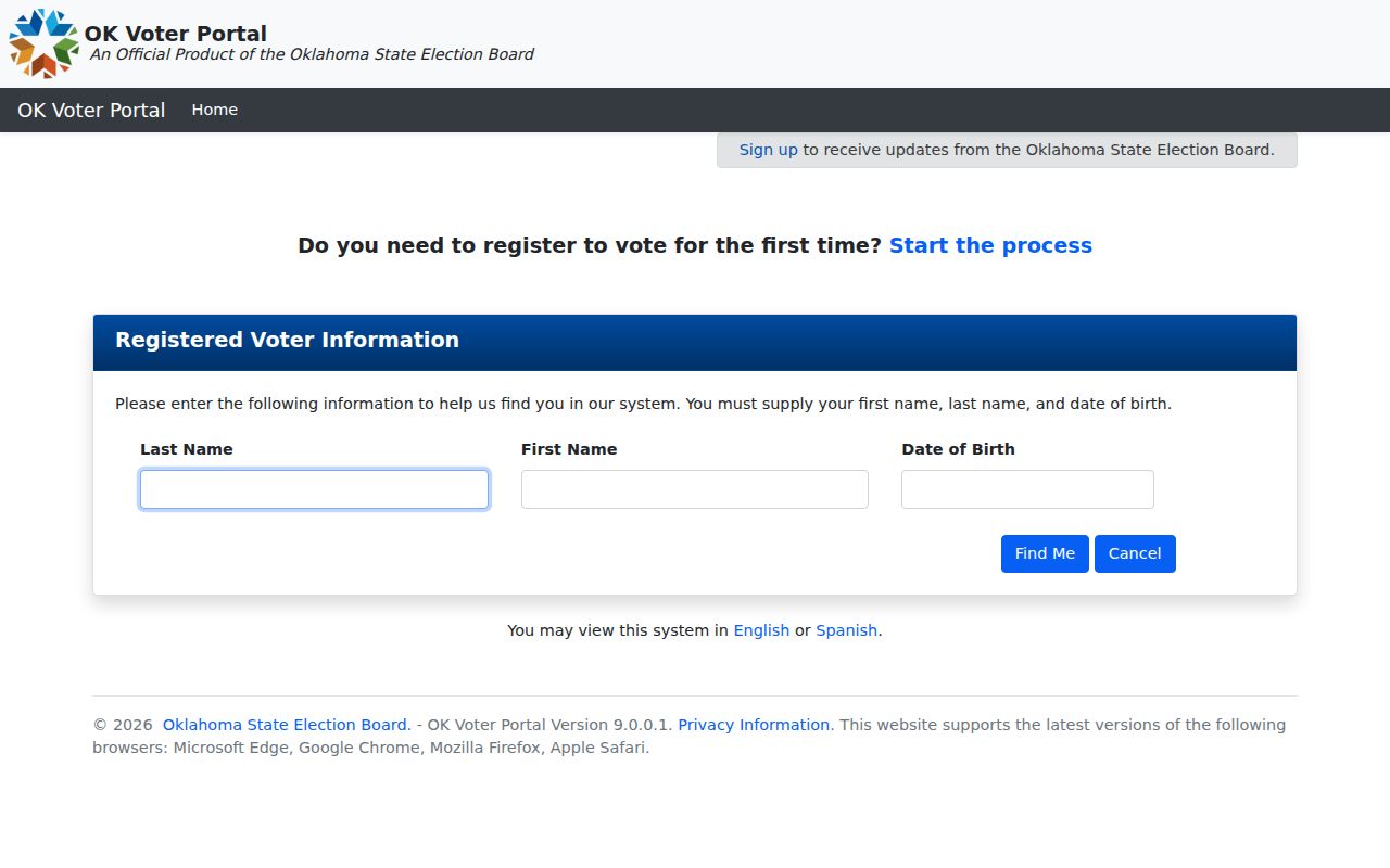 Del City residents directory Oklahoma voter lookup page